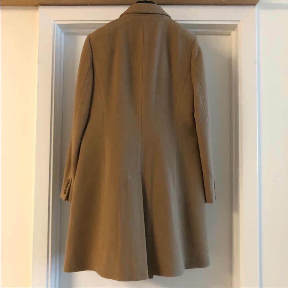 “It coat!” camel knee length wool coat